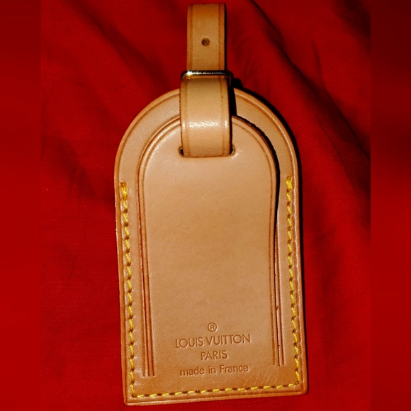 Louis Vuitton Accessories - Louis Vuitton Leather Luggage Tag Brand New Without Tags